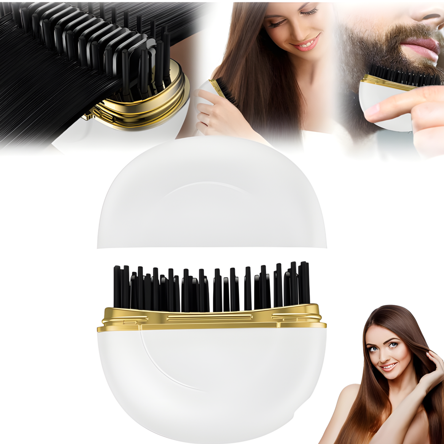 Plancha de Pelo Cerámica Portátil